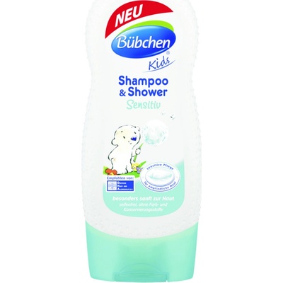 Bubchen Kids sensitive šampon a sprchový gel 230 ml