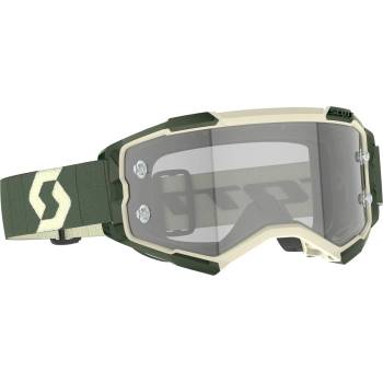 SCOTT Маска Scott Fury Light Sensitive S1-2 Goggles - Kaki Green / Glas: Grey - размер One Size (205-6798-0111)