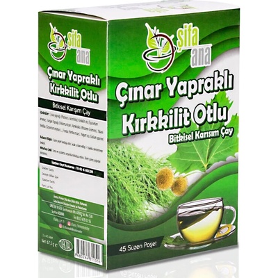 Билков чай с листа от чинар с полски хвощ 45 филтърни пакетчета | Şifa Ana (811516 SIAF)