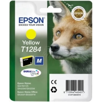 Image 1 of Epson Мастило за Epson Stylus S22/SX125/SX420W/SX425W/SX525WD/BX305F/BX320FW/BX625FWD - Yellow - C13T12844012 - 225к (C13T12844012)