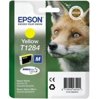 Epson Мастило за Epson Stylus S22/SX125/SX420W/SX425W/SX525WD/BX305F/BX320FW/BX625FWD - Yellow - C13T12844012 - 225к (C13T12844012)