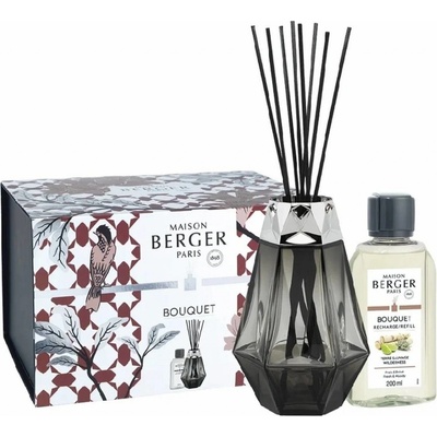 Maison Berger Paris Dárková sada Aroma difuzér Prisme granátový + náplň Divočina 200 ml