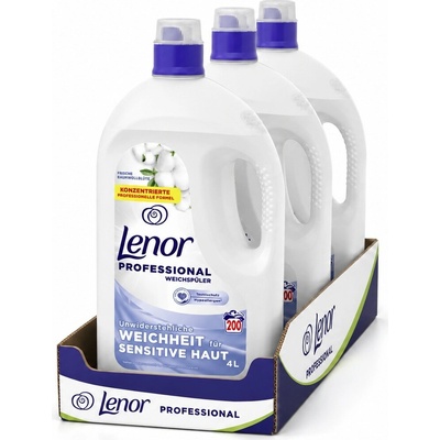 Lenor Professional Aviváž Sensitiv 3 x 200 PD 4 l