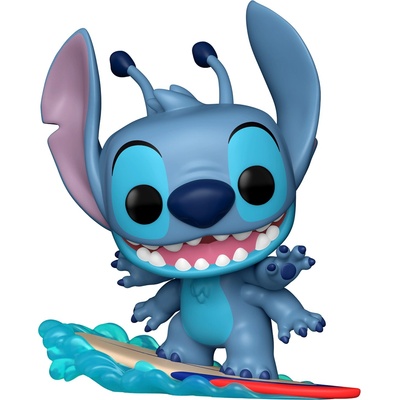 Фигура Funko POP! Disney: Lilo and Stitch - Stitch on Surfboard (Convention Special Edition) #1594 (103293)