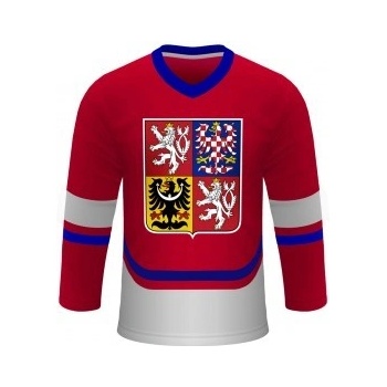 Fansport VZ1C reprezentační hokejový dres ČR červený