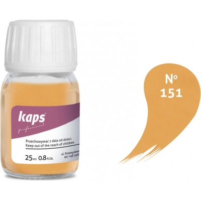 Kaps farba Profesional Set - Super Color 25 ml + Preparer 25 ml prírodná