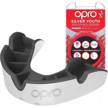 OPRO Silver JR biela / čierna