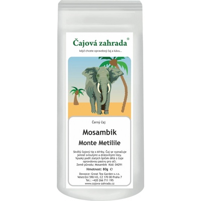 Čajová zahrada Mosambik OPI Monte Metilile černý čaj 80 g