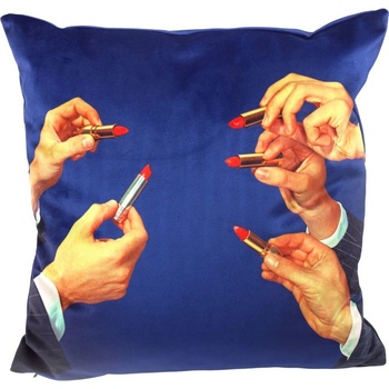 Seletti Vankúš Toiletpaper Lipticks 50x50