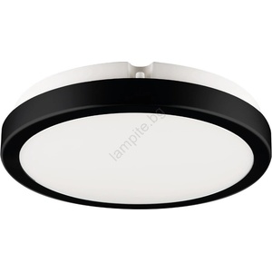 MILAGRO Led Плафон за баня vera led/18w/230v 4000k ip65 черен (mi2446)