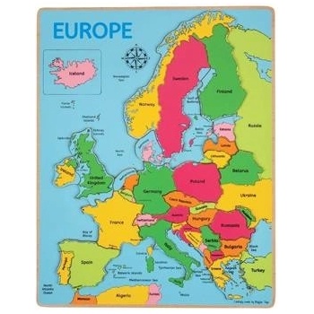 Bigjigs Mapa Evropy