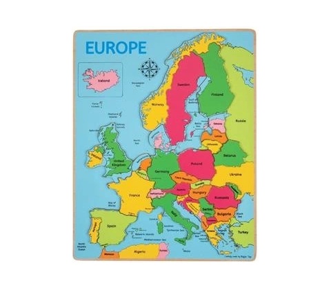 Bigjigs Mapa Evropy