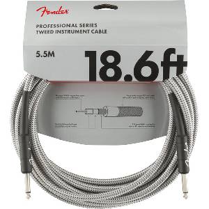 Fender PRO White Tweed, 6.3mm/6.3mm, 5.5m (0990820069) - soundground