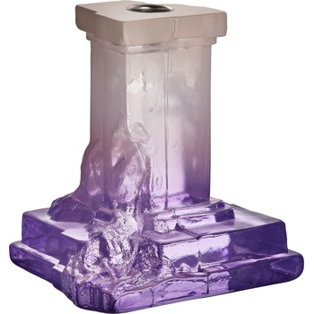 Kosta Boda Свещник за класическа свещ Rocky Baroque 15 см люляков (7062104)