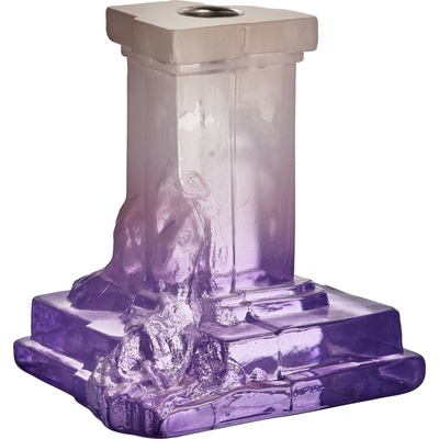 Kosta Boda Свещник за класическа свещ Rocky Baroque 15 см люляков (7062104)