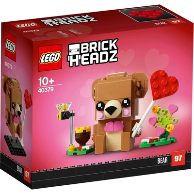 LEGO® BrickHeadz 40379 Valentýnský medvídek