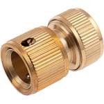 PALISAD Месингов съединител Palisad 1/2" с бърза връзка за маркуч
