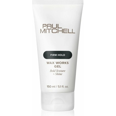 Paul Mitchell Firm Hold Wax Works Gel gél na vlasy pre žiarivý lesk 150 ml