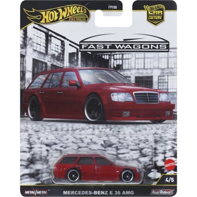 Mattel Hot Wheels Premium Car Culture Fast Wagons Mercedes-Benz E 36 AMG