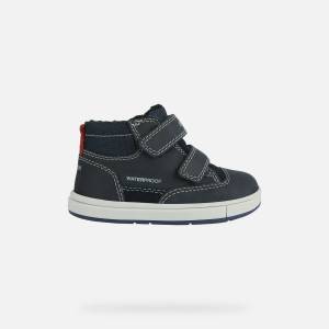 Geox Тъмно сини детски тенис обувки Geox Trottola Boy WPF Geox | Sin | Момчешки | 25