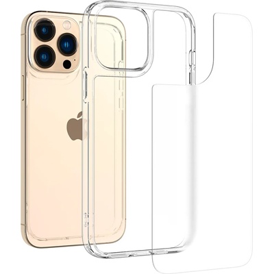 Spigen Гръб Spigen Quartz Hybrid за iPhone 13 Pro Max - Прозрачен