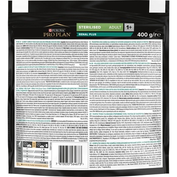 Pro Plan Adult Sterilised Renal Plus krůta 0,4 kg