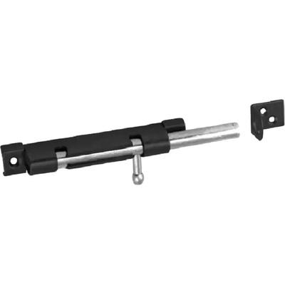Domax Zástrč s kulatým jezdcem úzká WOS 100, černá duplex, 100 x 10 mm – Zbozi.Blesk.cz