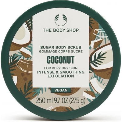The Body Shop Telový peeling pre veľmi suchú pokožku Coconut 250 ml