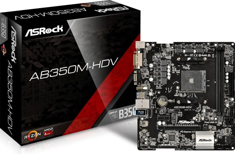 ASRock AB350M-HDV