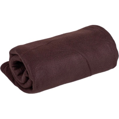 TiaHome Deka Fleece tmavě hnědá 150x200