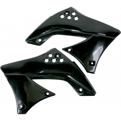 UFO kryty chladiče KAWASAKI KXF 450 09-11 barva černá