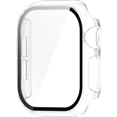 VSECHNONAMOBIL 87137 PC FULL COVER Plastový kryt se sklem pro Apple Watch 10 / 11 46mm průhledný