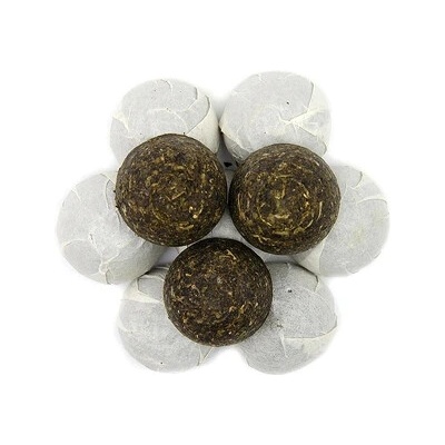 World Herbs Čaj Yunnan Pu erh mini tuo cha zelený typ/shu raw 100 g