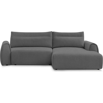 Bobochic Сив ъглов диван Aden - Bobochic Paris (105642)