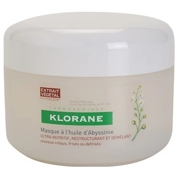 Klorane Crambe dAbyssinie vyživující maska pro vlnité vlasy Ultra Nourishing Masque for Curly Hair 150 ml