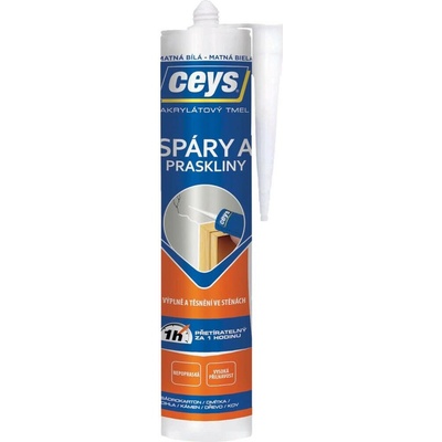tmel akrylátový spáry a praskliny 280ml BÍ mat. CEYS