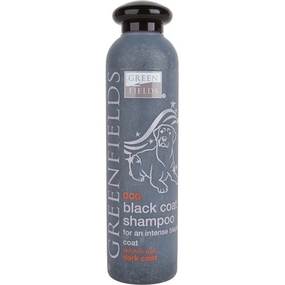 Greenfields šampon pro psy s tmavou srstí 250 ml