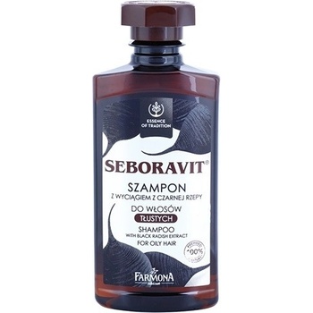 Farmona Seboravit šampón pre mastné vlasy a vlasovú pokožku Black Radish Extract 330 ml