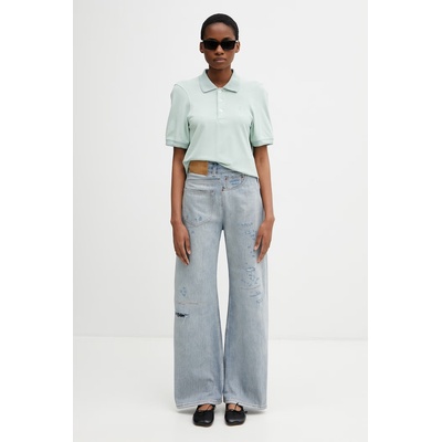 MM6 Maison Margiela тениска с яка дамска от памук (S62GL0034.M20220)