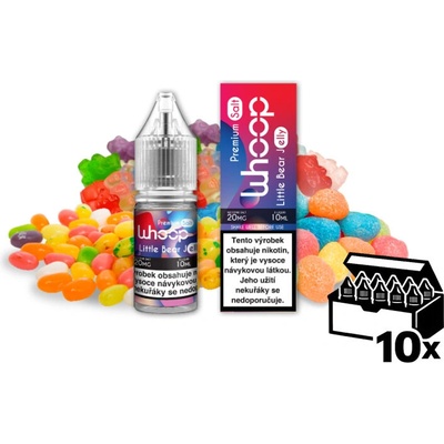 WHOOP SALT Little Bear Jelly 10 x 10 ml 20 mg