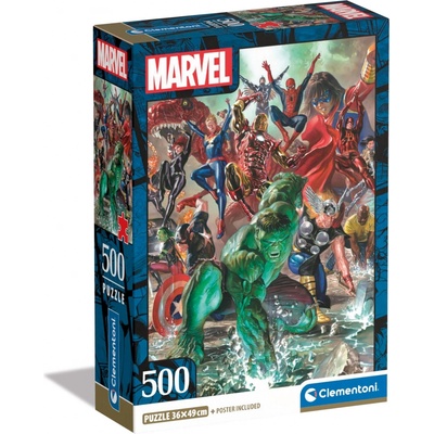 CLEMENTONI Avengers 500 dílků