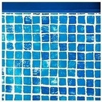 GRE Bazénová fólie ovál 5 x 3 x 1,32 m mozaika