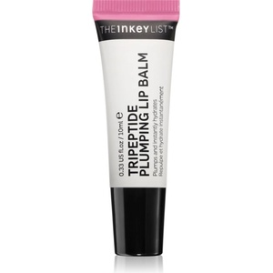 The Inkey List Tripeptide Plumping Lip Balm балсам за устни с увеличаващ ефект цвят Pink 10ml