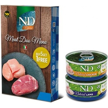 N&D Meat Duo Menu 6x70 g