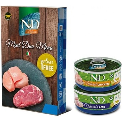 N&D Meat Duo Menu 6x70 g