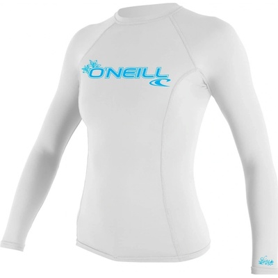 O'Neill Wms Basic Skins L/s Rash white