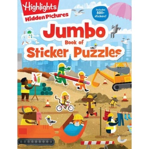 Jumbo Book of Sticker Puzzles | Highlights (ISBN: 9781644726785)