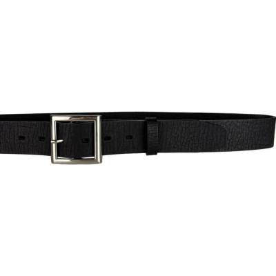 Penny Belts Dámský kožený opasek 54-V460 černý