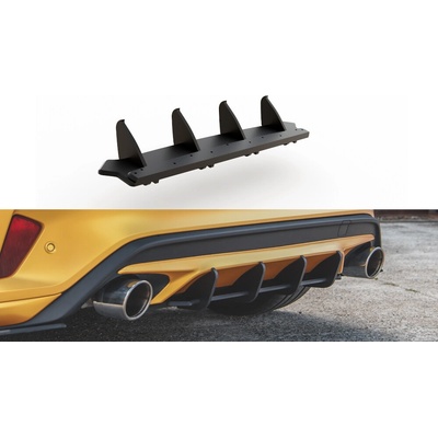 Maxton Design Racing durability zadný difuzor - Ford, FOFO4STCNCRS1B