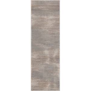 FD Сиво-бежова пътека 80x250 cm Soft Gik P - FD (5901760422130)